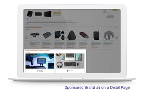 Sponsored Brand ad on Amazon Detail Page.
