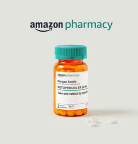 Amazon Pharmacy pill container image.