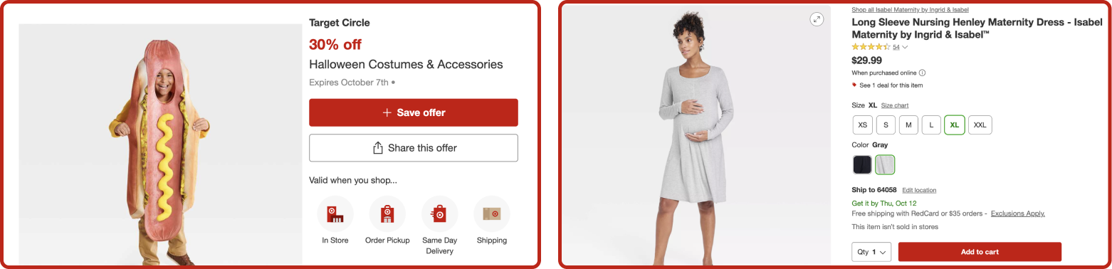 apparel deals during Target Circle Week Deals 2023