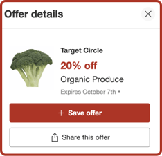 Grocery deal during Target Circle Week Deals 2023