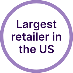 Largest retailer in the US